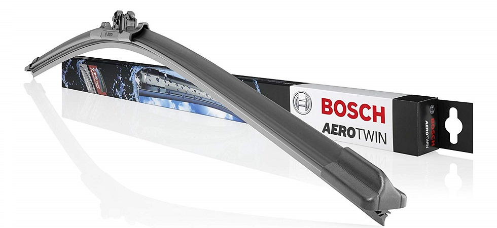 Bosch Aerotwin windshield wiper with advanced wiper rubber profile