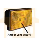 Lens (amber) to suit Hella 2143