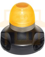 Hella 360 Nylon MultiFLASH Signal LED - Amber Illuminated (98091160)