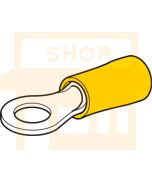Hella 8249 Yellow 5.0mm Eye Terminals (Pack of 17)