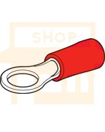 Hella Insulated Eye Terminals - Red, 5.0mm (Pack of 100) (8541)