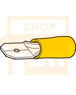 Hella 8515 Male Blade Terminals - Yellow (Pack of 100)