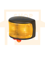Hella LED Supplementary Side Marker Lamp Amber 12/4V CAB Marker Black Pkt 8