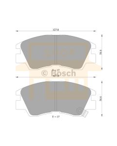 Bosch 0986AB2013 Brake Pad Set DB1113BL - Set