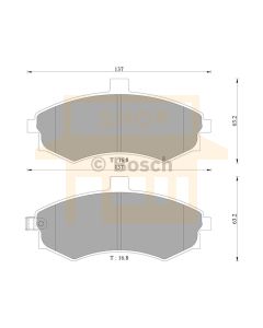 Bosch 0986AB3050 Brake Pad Set DB1503BL - Set